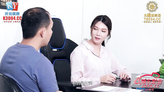 精东影业 jdbc-061 淫荡信贷业务员的诱惑-斑比