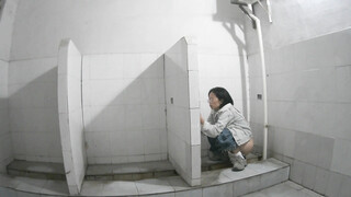 新流出-全景厕拍开放式公厕第2期-1镜3位置其中有几个颜值不错的气质美女