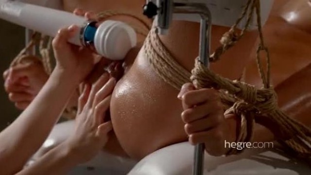 Dominika C – Restrained Bondage Massage